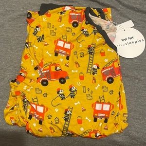 Little sleepies firetruck pups women’s top